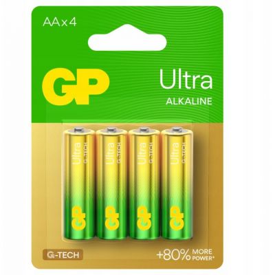 GP Bateria alkaliczna AA LR6 ULTRA 4szt. EMOS (B02214)